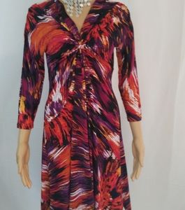 NINE WEST Womens Size 4 Sheath Dress Multicolored